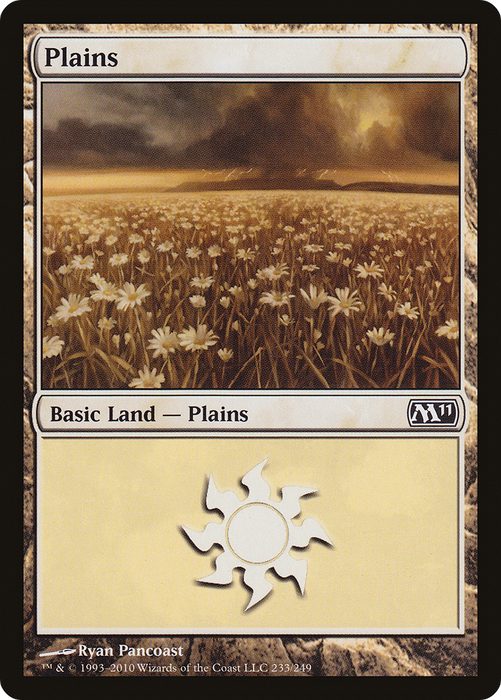 Plains (M11-233) - common - Foil
