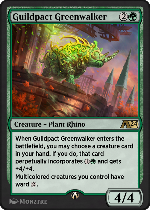 Guildpact Greenwalker (YMKM-017) - rare