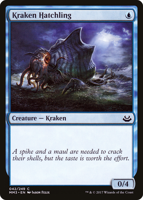 Kraken Hatchling (MM3-042) - common