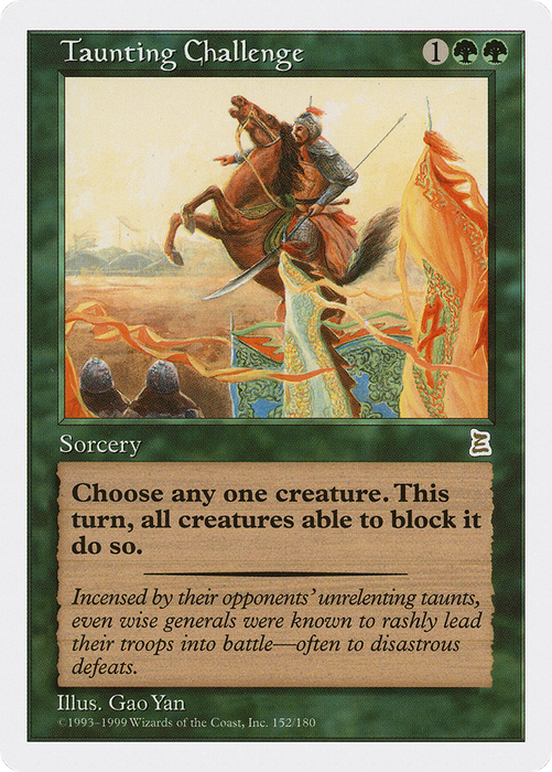 Taunting Challenge (PTK-152) - rare