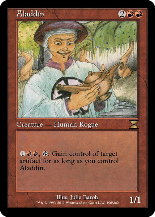 Aladdin (ME4-106) - rare - Foil