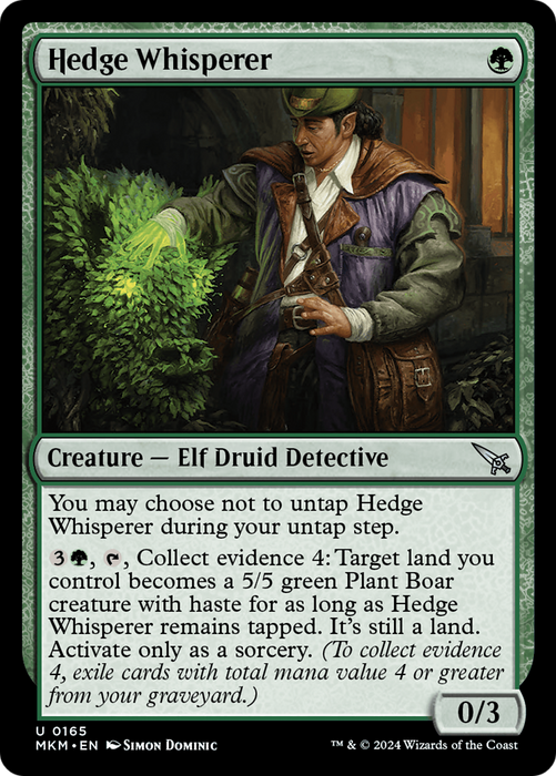 Hedge Whisperer (MKM-165) - uncommon