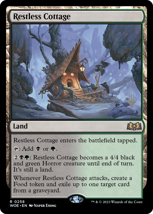 Restless Cottage (PPWOE-258P) - rare - Foil