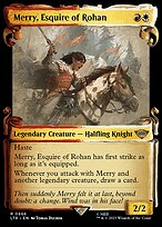 Merry, Esquire of Rohan (LTR-666) - rare: (Showcase)