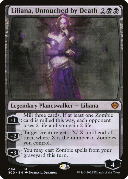 Liliana, Untouched by Death (SCD-084) - mythic