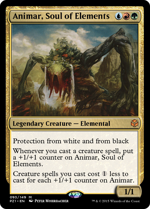 Animar, Soul of Elements (PZ1-093) - mythic - Foil
