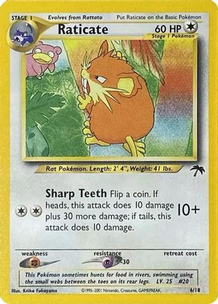 Raticate (006) - SI  - Promo