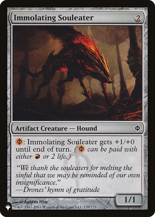 Immolating Souleater (LIST-NPH-139) - common