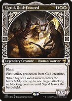 Sigrid, God-Favored (KHM-301) - rare: (Showcase)