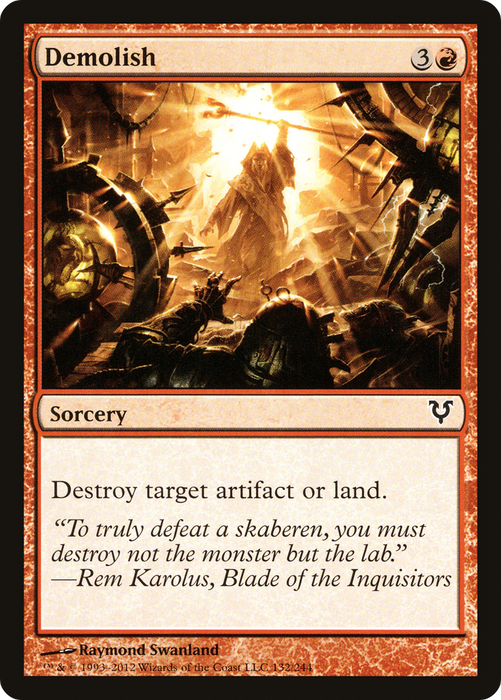 Demolish (AVR-132) - common - Foil