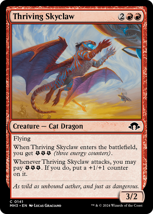 Thriving Skyclaw (MH3-141) - common - Foil
