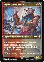 Reyav, Master Smith (CMR-610) - uncommon - Etched Foil