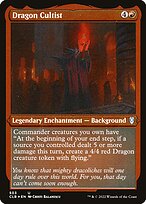 Dragon Cultist (CLB-503) - uncommon - Etched Foil