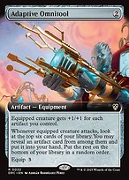 Adaptive Omnitool (DRC-032) - rare: (Extended Art) - Foil