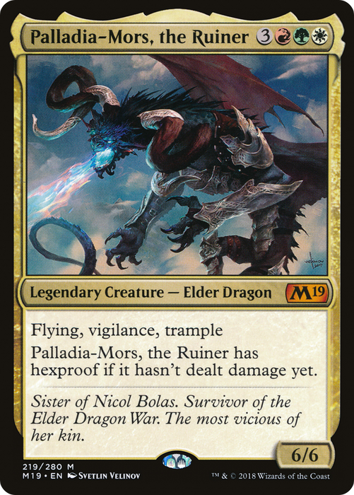 Palladia-Mors, the Ruiner (M19-219) - mythic - Foil