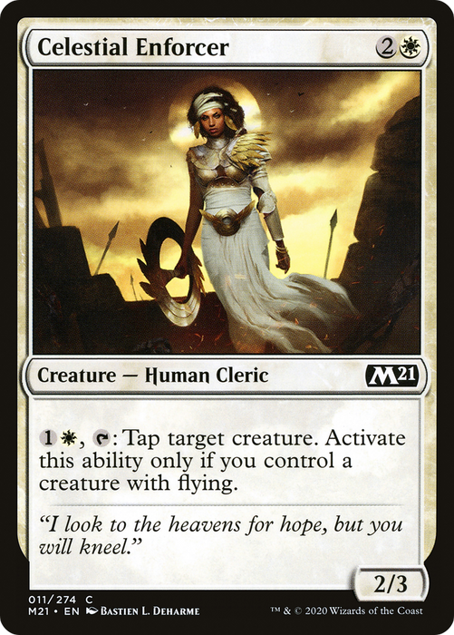 Celestial Enforcer (M21-011) - common