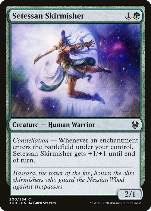 Setessan Skirmisher (THB-200) - common - Foil