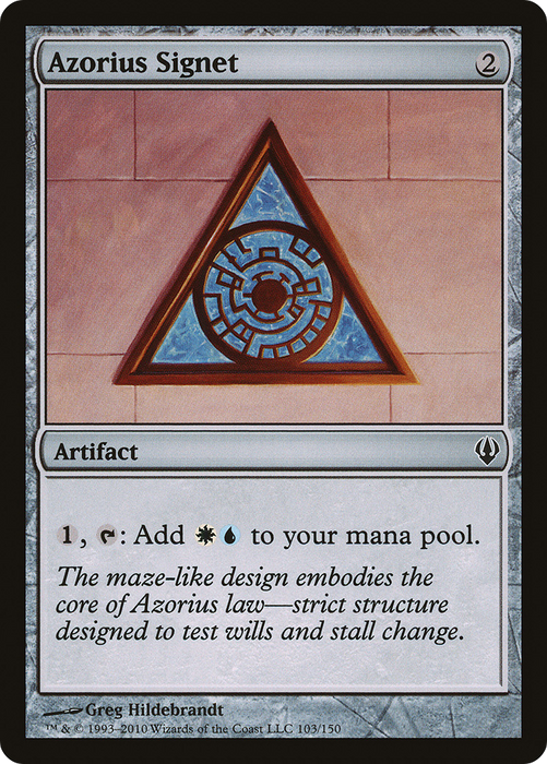 Azorius Signet (ARC-103) - common