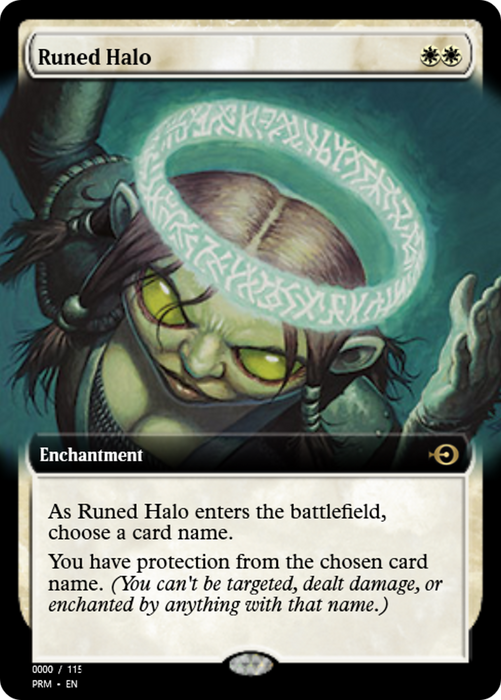 Runed Halo (PRM-81934) - rare - Foil