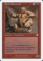 Earth Elemental (S99-095) - uncommon