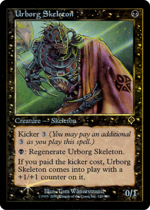 Urborg Skeleton (INV-134★) - common - Foil