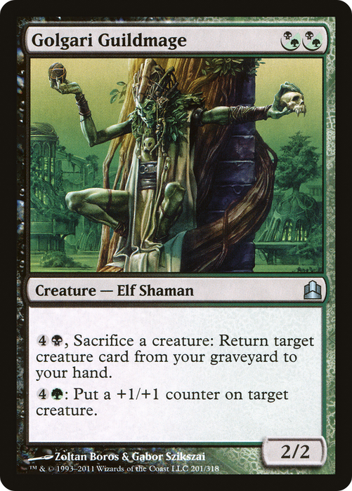 Golgari Guildmage (CMD-201) - uncommon