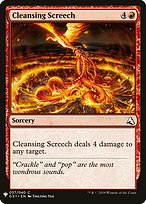 Cleansing Screech (LIST-GS1-37) - common