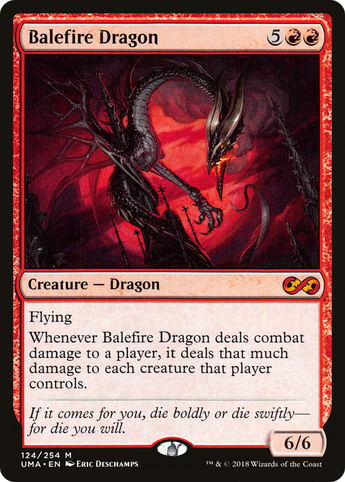 Balefire Dragon (UMA-124) - mythic - Foil