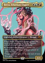 Breya, Etherium Shaper (MH3-372) - mythic (Borderless) - Foil