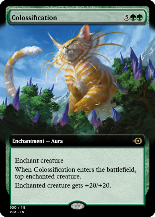 Colossification (PRM-80879) - rare - Foil