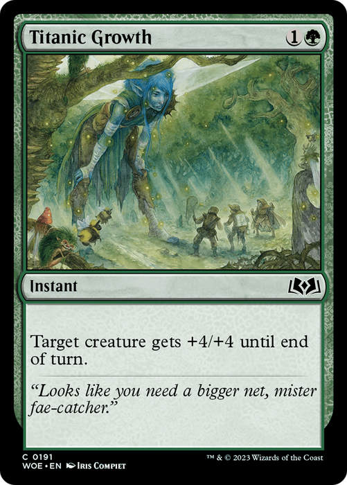 Titanic Growth (WOE-191) - common - Foil