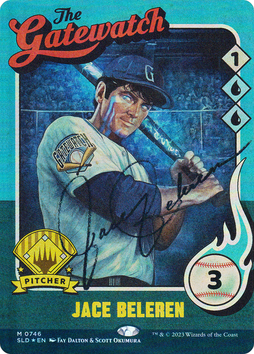 Jace Beleren // Jace Beleren (SLD-746) - mythic: (Full Art) (Borderless) - Foil