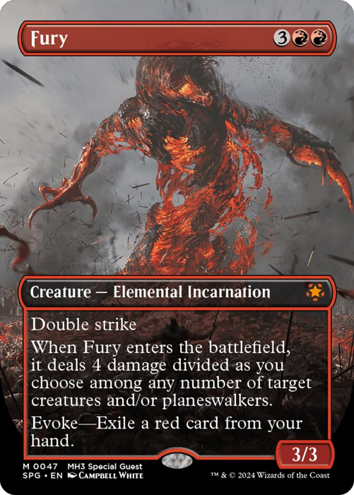Fury (SPG-047) - mythic (Borderless) - Foil