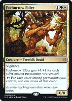 Faeburrow Elder (PRE-190S) - rare - Foil