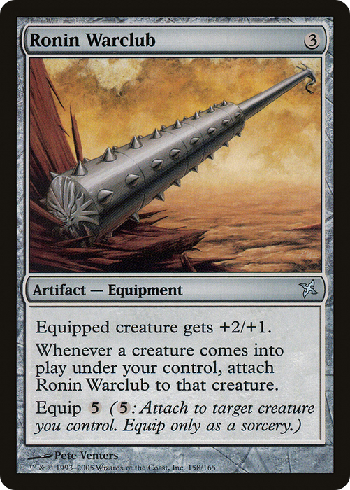Ronin Warclub (BOK-158) - uncommon