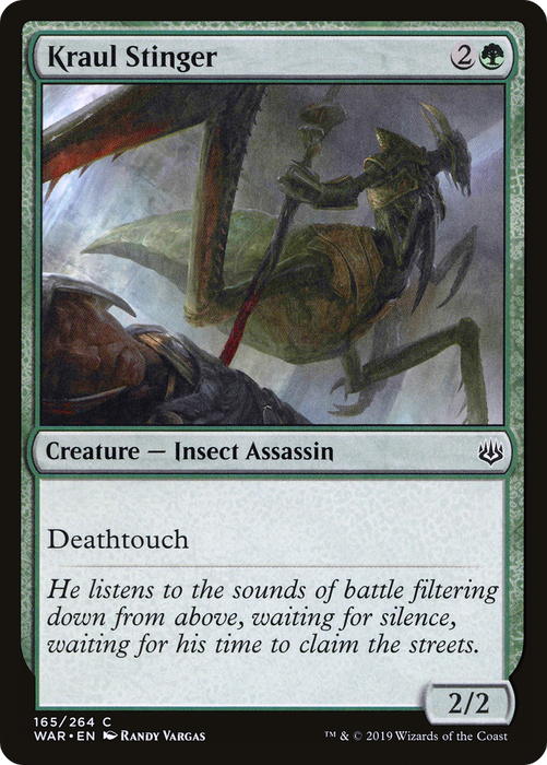 Kraul Stinger (WAR-165) - common