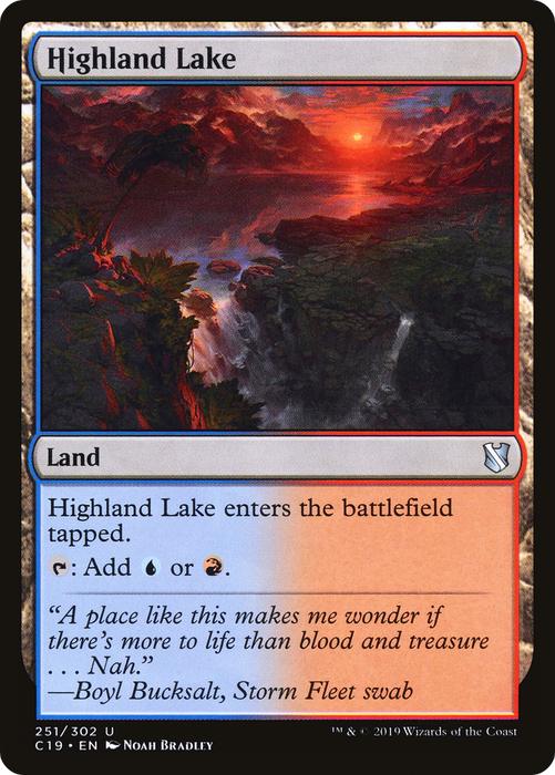 Highland Lake (C19-251) - uncommon