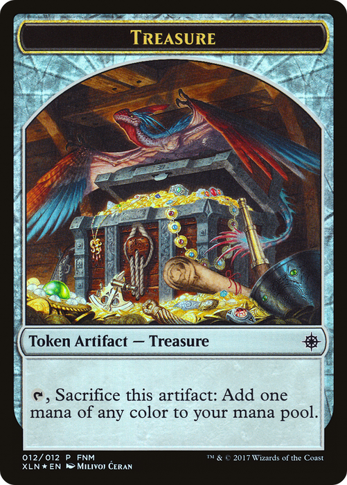 Pirate // Treasure (FNM-012) - common - Foil