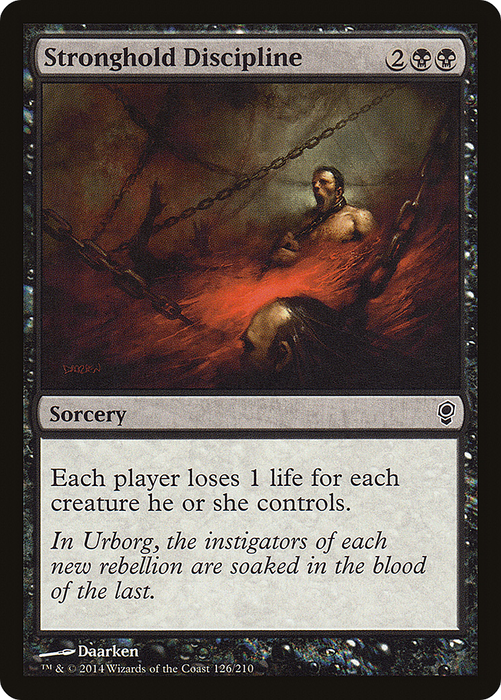 Stronghold Discipline (CNS-126) - common