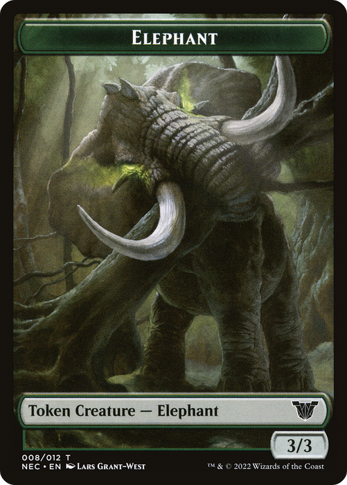 Elephant (TNEC-008) - common - Foil