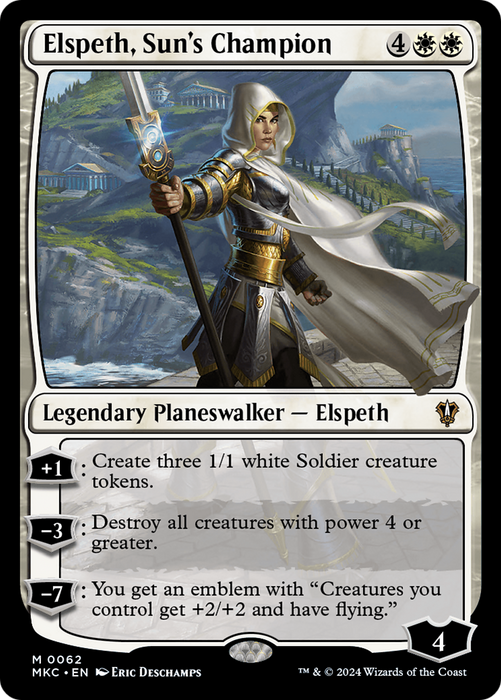 Elspeth, Sun's Champion (MKC-062) - mythic