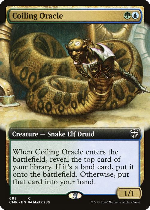 Coiling Oracle (CMR-688) - common: (Extended Art)