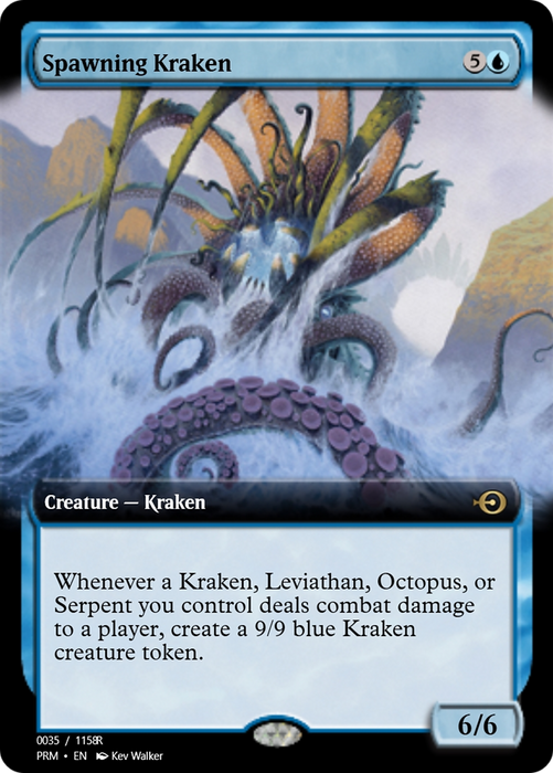 Spawning Kraken (PRM-90042) - rare - Foil