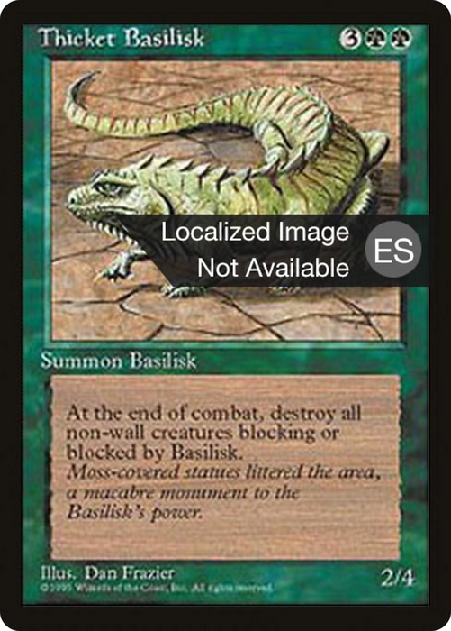 Thicket Basilisk (4BB-274) - uncommon