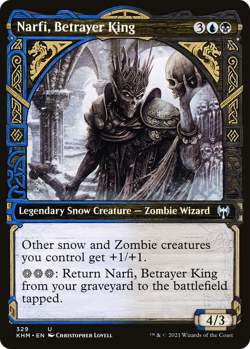 Narfi, Betrayer King (KHM-329) - uncommon: (Showcase)