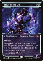 Blade of the Oni (NEO-377) - mythic: (Showcase)