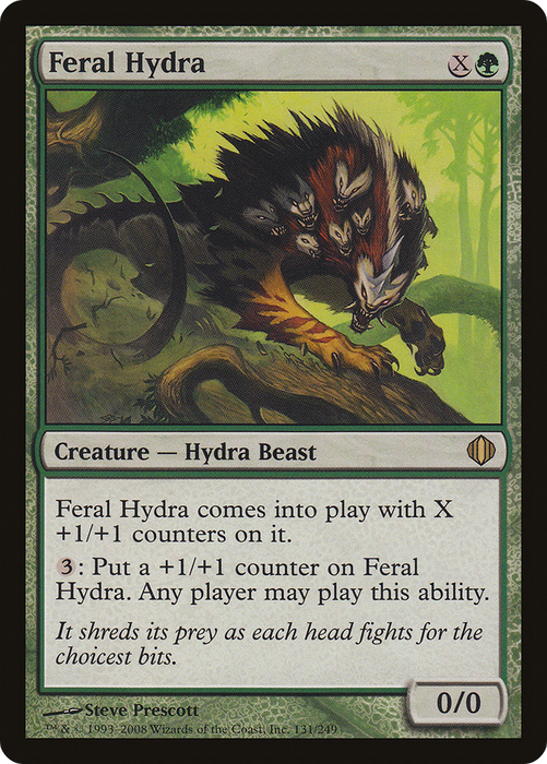 Feral Hydra (ALA-131) - rare - Foil