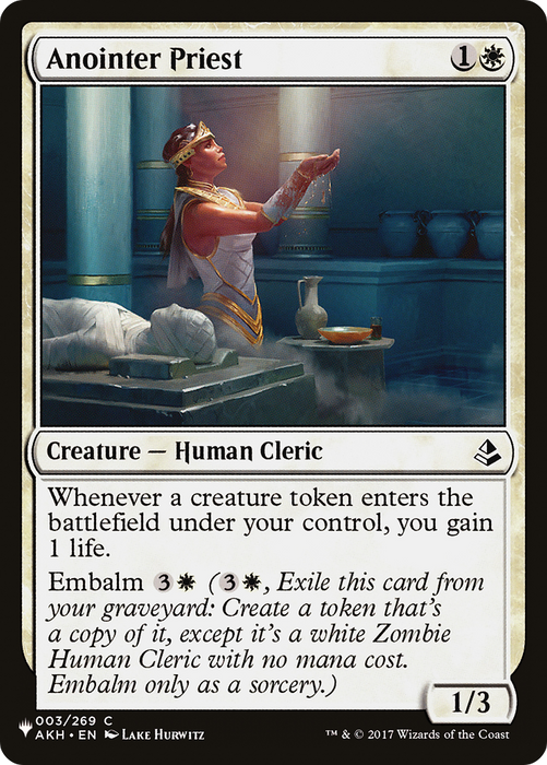 Anointer Priest (LIST-AKH-3) - common