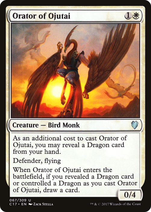 Orator of Ojutai (C17-067) - uncommon