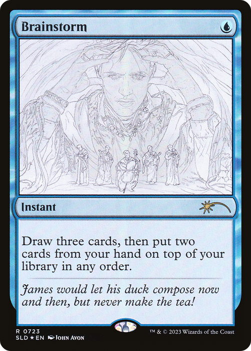 Brainstorm (SLD-723) - rare - Foil